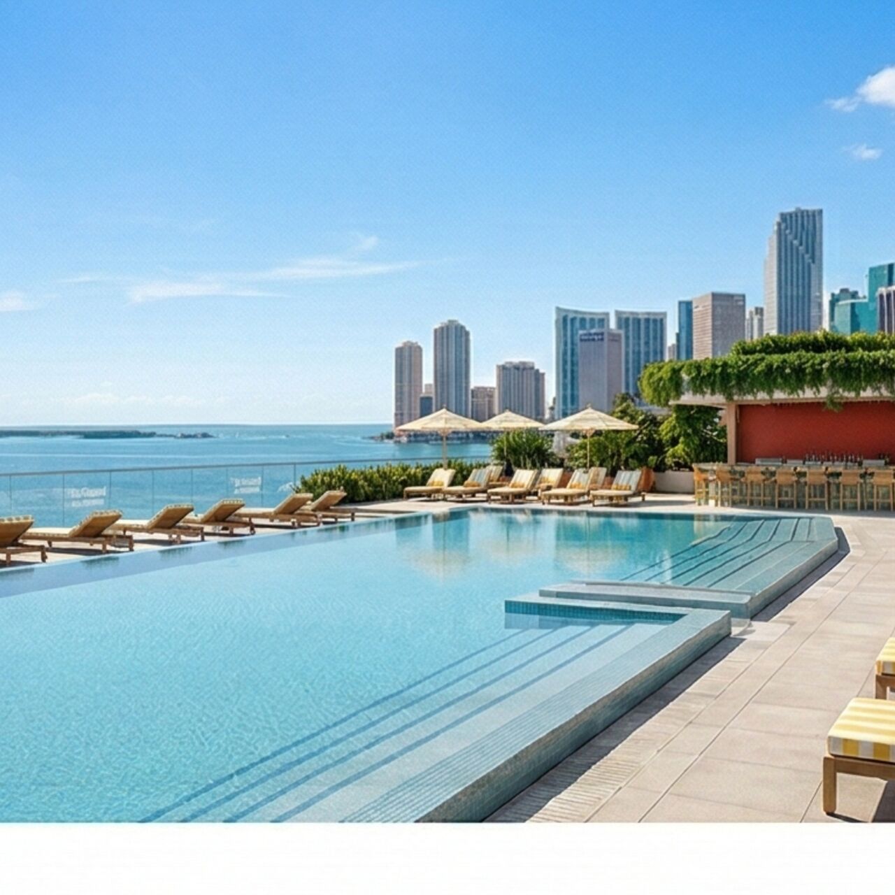 The Standard Residences Midtown Miami Pool Amenities